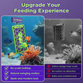 YOBBAI Magnetic Seaweed Feeder, Swinging Motion Nori Feeder, Seaweed Clip for Tangs Angels Freshwater and Shrimp Tanks