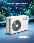VEVOR Aquarium Chiller 150Gal 1/2HP Quiet Cooler with Titanium Evaporator
