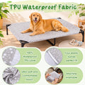 Dog Bed Cot Pad for Elevated Dogs Cot & Crate 40x28 Inch, Only Cover