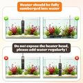 hygger Aquarium Heater, 25W/50W/100W/200W/300W/500W Fish Tank Heater, Turtle Tank Heater with External Controller, Digit