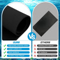 Luxiv 30X15In Aquarium Leveling Mat Set Cuttable Neoprene Pad for Fish Tank