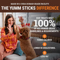 etta says! Yumm Sticks, Human-Grade Dog Jerky Treats Variety Pack, 24 Count
