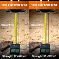 REPTI ZOO UVB Light for Desert Reptile 2 Pack, 10.0 26W UVA UVB Reptile Light Bulb, UVB Spiral Compact Lamp for Bearded 