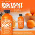ANGRY ORANGE Pet Stain and Odor Remover - 2 Spray Pack - 32 oz Dog, Ferret, Rabbit & Cat Urine Enzyme Cleaner - 8 oz Str