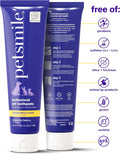 Petsmile VOHC Accepted Pet Toothpaste, London Broil 4.2 Oz, Cats + Dogs