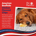 Pet Factory American Beefhide Chips Dog Chew Treats - Chicken Flavor, 32 oz