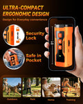 IZNiK Dog Bark Deterrent Device, 3X Ultrasonic Anti Barking, 6 Training Modes Barks No More Indoors Outdoors Behavior Co