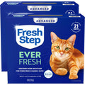 Fresh Step Advanced Ever Fresh Multi Cat Clumping Cat Litter with Febreze Freshness, Low Dust, Odor Control with Ammonia Block Tech, Compatible in Automatic Litter Boxes, 32 lb. (2 x 16 lb.)