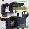 Globlazer Extra Tall Cat Tree Tower for Indoor Cats, 76in, F76