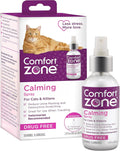 Comfort Zone Cat Calming Spray for Kittens & Cats, 59mL, TSA Travel Size