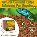 Halatool Organic 10LB Coconut Husk for Reptiles