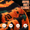 EXPAWLORER Halloween Dog Sweater,Cozy Dog Outfits Knitwear,Orange S