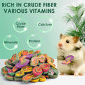 KATUMO Rabbit Chew Toys, 180g Timothy Grass Treats Small Animal Molar Toys for Guinea Pig Hamster Bunny Chinchilla Gerbi