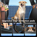 Twesync Dog Seat Cover for Back Seat, Hard Bottom Back Seat Extender, 100% Waterproof & Machine Washable, 600D Heavy Dut