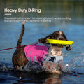 IECOii Dog Life Jacket, Premium Swim Vest with High Flotation Support