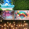 Fantasy Forest Aquarium Background Forest Glowing Trees Luminescent Flowers Reptile Habitat Backdrop Amazing Trees Strea