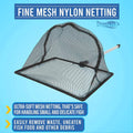 Long Handle Fine Net Fish Tank Net – Retractable 24 inches