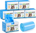 Sherr 500 Counts 5 Boxed Rolls Cat Poop Bags Bulk Odor Proof Leak Proof Cat Litter Waste Bags for Pets