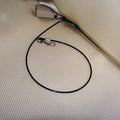 Mogoko Pet Dog Car Seat Belt Restraint, Coated Stainless Steel Chew Proof Dog Vehicle Safety Tether Cable, Double Clip N