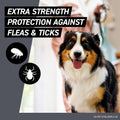 FRONTLINE Shield Flea & Tick Treatment for Dogs 81-120 lbs. (Red) Count of 3