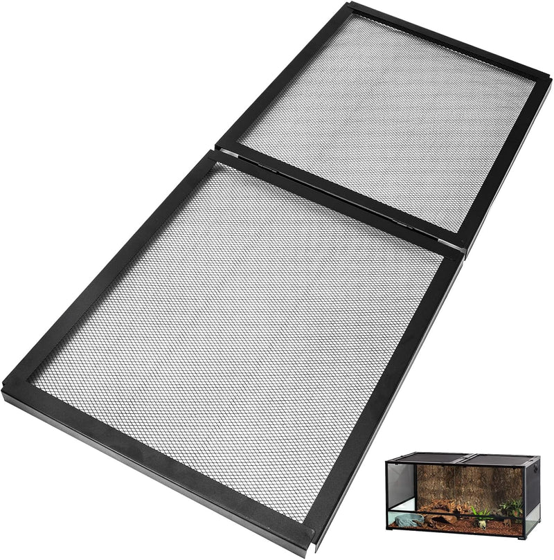 Terrarium Screen Cover ReptileTank Lid for 20 Long/29/37 Gallon 30.7” x 13”