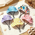 Dog Sun Hat, Hat for Dogs with Ear Holes, Pet Apparel Accessories, Breathable Drawstring for Summer Sun Protection, Outd