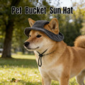 Corduroy Dog Sun Hat with Ear Holes, Adjustable Strap Pet Cap for Small Medium Dogs, Breathable UV Protection, Multiple