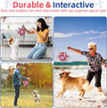 Diman Dog Balls,6 Inch Balls for Dogs with Straps, Dog Soccer Ball