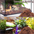 Legigo 4 Pack Coconut Fiber Substrate, Natural Coco Coir Reptile Bedding