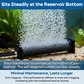 AquaMiracle New Innovative Rubber Air Stone | Air Bubbler | Oxygen Air Diffuser | for Pond Aerator | Pond Aeration | for