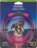 Nite Ize NiteHowl Rechargeable LED Safety Necklace - Dog Light for Dog-Walking Gear - Weather-Resistant Design - 5 Hours