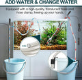 hygger Electric Aquarium Gravel Cleaner, 528GPH Fish Tank Vacuum, 5-in-1 Automatic Sand Washer Water Changer Cleaning Ki