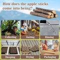 Sukh Natural Organic Apple Sticks - 250g Chew Sticks for Small Animals