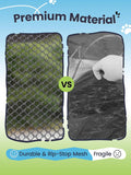 Catio Outdoor Cat Enclosure, Rywell 55” Extra Large Catio Pop Up Indoor Outdoor, Portable Cat Playpen Weatherproof with Removable Sunshade, Easy Setup Pet Enclosure for Cats Dogs