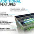 Fluval Aquasky 2.0 Bluetooth LED Aquarium Light – 35W, 48–60" | RGB + 6500K White LEDs | App-Controlled 24-Hour Cycle & 
