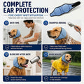 HOFI Dog Ear Cover for Bath: Waterproof Ear Protection to Keep Dog Ears Dry