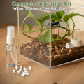 Jumping Spider Water Dispenser Enclosure Accessories, Mini Water Dispenser and Mist Bottle with 10 Replace Cotton Cores,