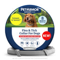 PetArmor Extend Large Dog Flea and Tick Treatment & Prevention, Collar for Large Dogs Above 18 lbs., 8 Months of Protection, Odorless & Non-Greasy, Waterproof, Kills Fleas, Ticks, and Larvae, 1 Count