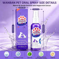 Egmsic Pet Oral Spray, Pet Dental Care Spray, Teeth Cleaning Spray for Dogs and Cats, No Brushing, Easy to Use(2Pcs)