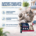 Dewormer for Cats & Kittens, Broad Spectrum Wormer for Tapeworms, Roundworms & Hookworms, Chicken Flavor