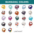 Wilderdog Dog Bandana with Lightweight Quick Drying Poly-Blend Mesh Material in