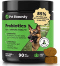 6 Billion CFU Dog Probiotics with Prebiotics, Digestive Enzymes, & Fiber - Relief for Occasional Diarrhea, Gas, Bloating & Itchy Skin - Daily Gut Health & Immune Support for All Dogs (Pumpkin, 90 ct)