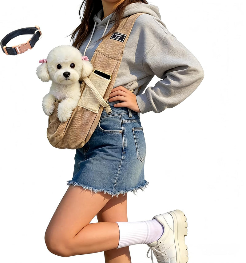 Portable Soft Sling Pet Carrier Bag for Small Dog &Cat
