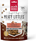 The Honest Kitchen Meaty Littles Dog Treats, Beef & Salmon Recipe, Made with Human Grade Ingredients, High Protein Mini 