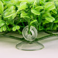 SLSON Aquarium Decorations Grass Artificial Plastic Lawn 9 inches Square Landscape Green Plants for Saltwater Freshwater