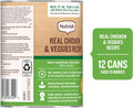 Nutrish Chicken Wet Dog Food Chunks in Gravy, 13 oz. Pack 12 (Rachael Ray)