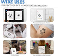 MYPAWLETS Inkless Pet Paw Print Kit,Clean Touch Ink Pad for Dog Paw Prints,Mess-Free Paw Print Stamp Pad for Dogs Cats,Dog Nose Print Kit,Personalized Pet Lover,Dog Mom Gift-4M