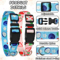 2 Pack Goat Collars with Bells，Fruit Adjustable Nylon Collar Set