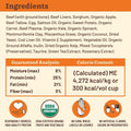 Primal Kibble in The Raw, Freeze Dried Dog Food, Beef, Scoop & Serve, Made with Raw Protein, Whole Ingredient Nutrition, Crafted in The USA, Dry Dog Food 1.5 lb Bag