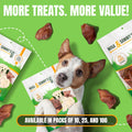 Dog Treats - Pig Ears, Natural Chews for Pups (10 Pack, Pig Ears)